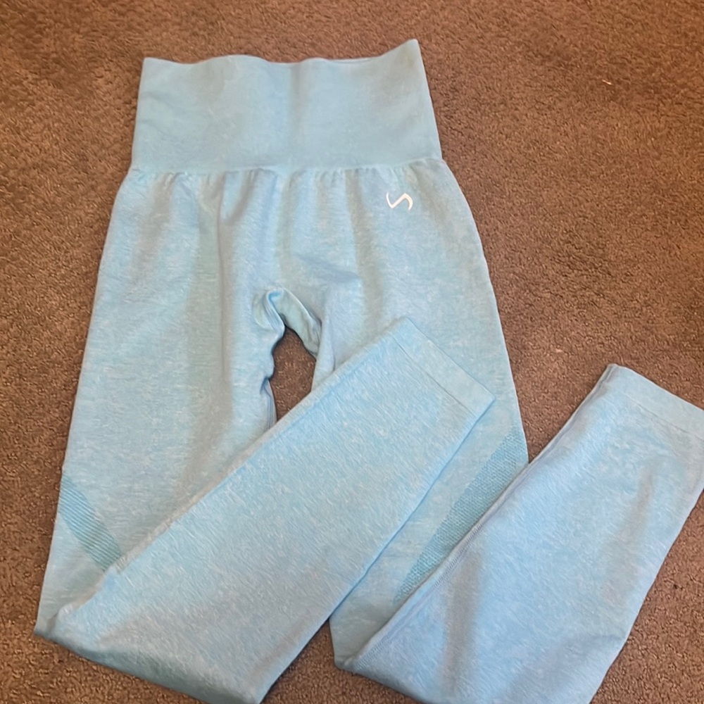 TLF Aqua Blue Leggings